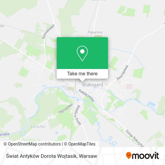 Świat Antyków Dorota Wojtasik map