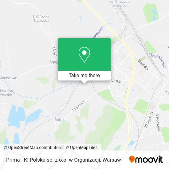 Карта Prima - Kl Polska sp. z o.o. w Organizacji