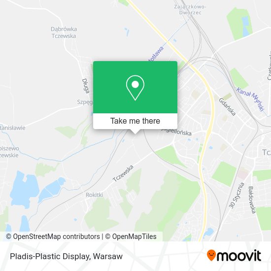 Pladis-Plastic Display map