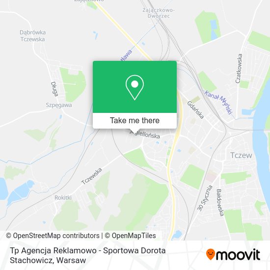 Tp Agencja Reklamowo - Sportowa Dorota Stachowicz map