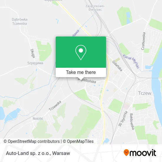Карта Auto-Land sp. z o.o.