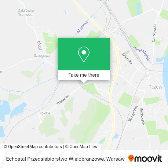 Карта Echostal Przedsiebiorstwo Wielobranzowe