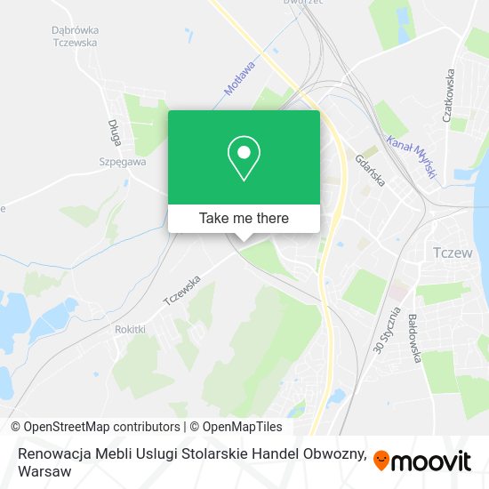 Renowacja Mebli Uslugi Stolarskie Handel Obwozny map