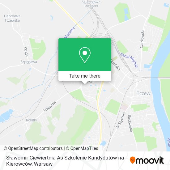 Sławomir Ciewiertnia As Szkolenie Kandydatów na Kierowców map