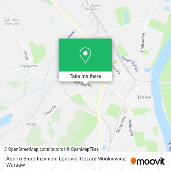 Agarm Biuro Inżynierii Lądowej Cezary Monkiewicz map