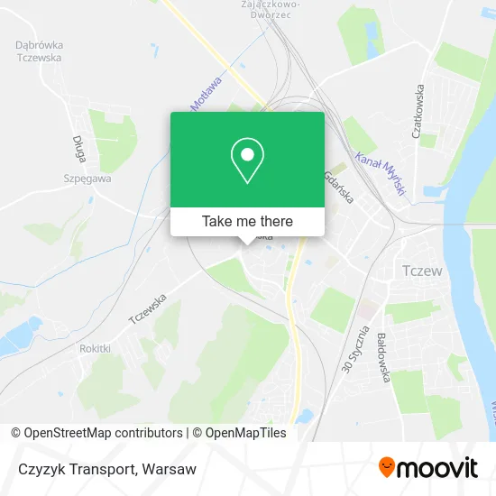 Карта Czyzyk Transport