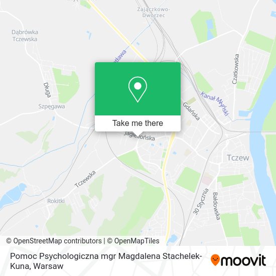 Pomoc Psychologiczna mgr Magdalena Stachelek-Kuna map