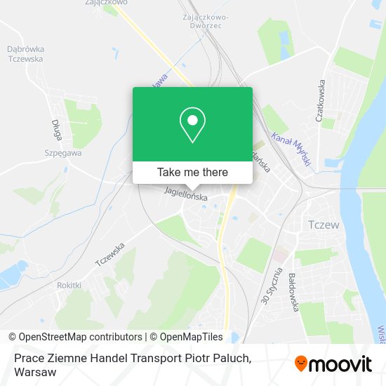 Prace Ziemne Handel Transport Piotr Paluch map