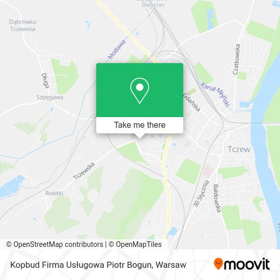 Kopbud Firma Usługowa Piotr Bogun map