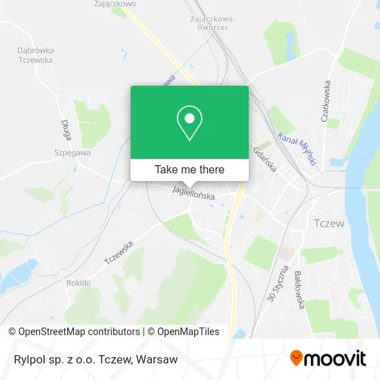 Rylpol sp. z o.o. Tczew map