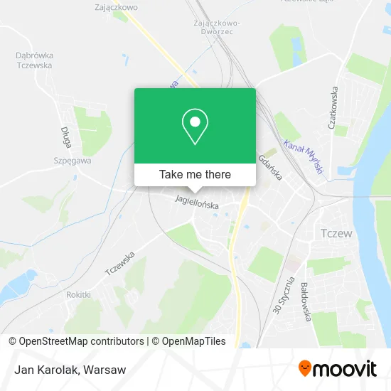 Карта Jan Karolak