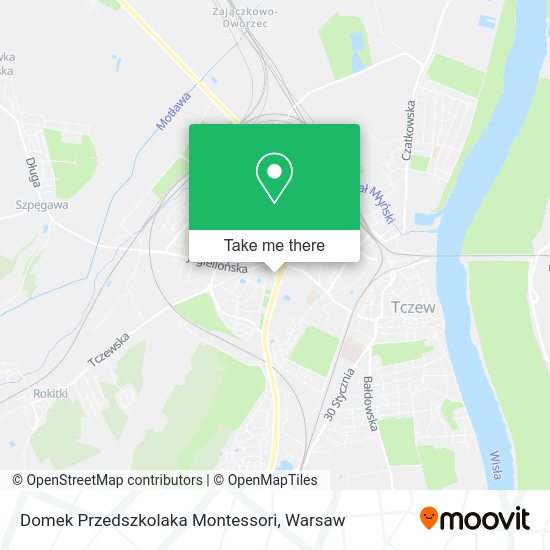 Domek Przedszkolaka Montessori map