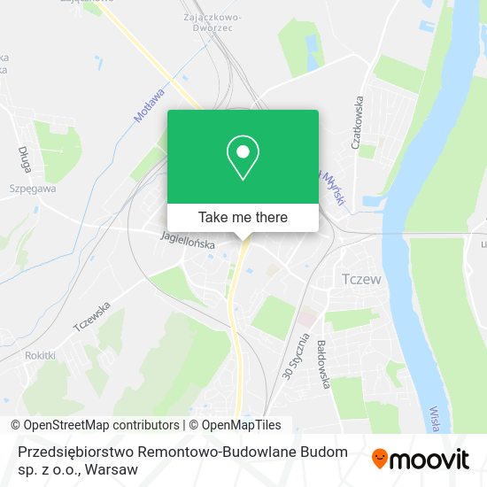 Przedsiębiorstwo Remontowo-Budowlane Budom sp. z o.o. map