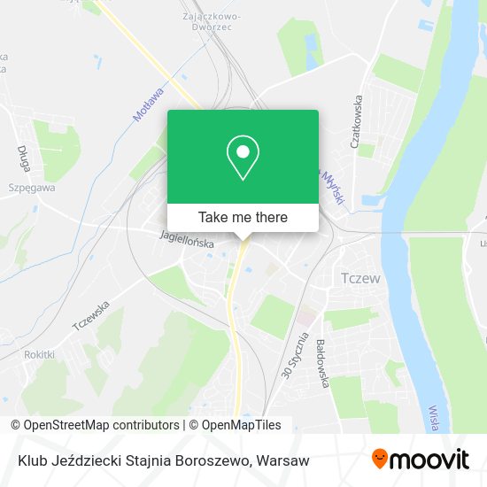 Klub Jeździecki Stajnia Boroszewo map