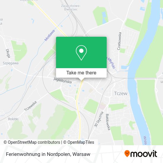 Ferienwohnung in Nordpolen map