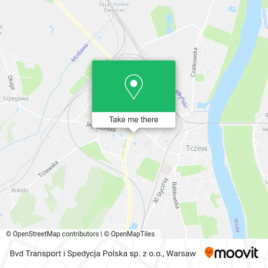 Карта Bvd Transport i Spedycja Polska sp. z o.o.
