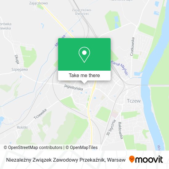 Niezależny Związek Zawodowy Przekaźnik map