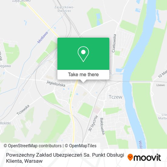 Powszechny Zakład Ubezpieczeń Sa. Punkt Obsługi Klienta map