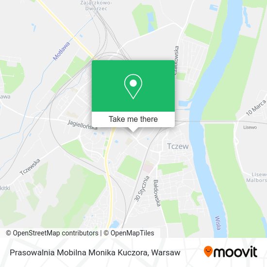 Карта Prasowalnia Mobilna Monika Kuczora