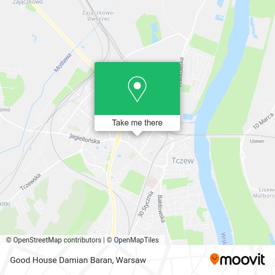 Good House Damian Baran map