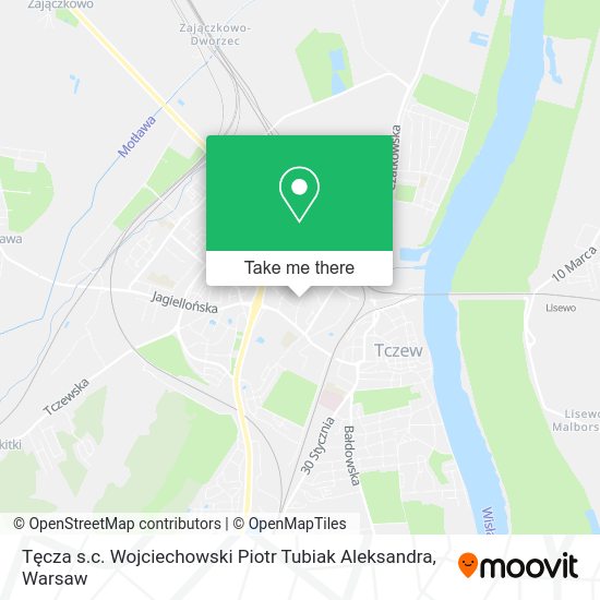 Tęcza s.c. Wojciechowski Piotr Tubiak Aleksandra map