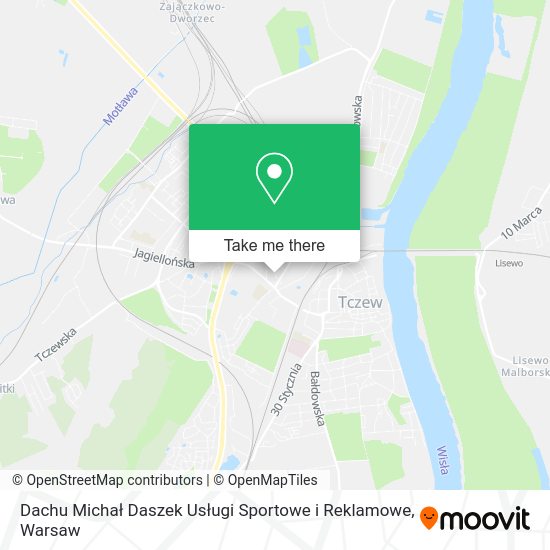 Dachu Michał Daszek Usługi Sportowe i Reklamowe map