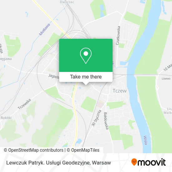 Карта Lewczuk Patryk. Usługi Geodezyjne