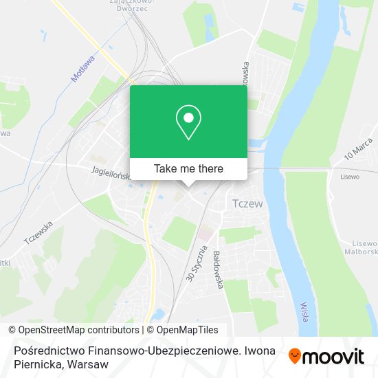 Pośrednictwo Finansowo-Ubezpieczeniowe. Iwona Piernicka map