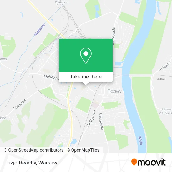 Карта Fizjo-Reactiv