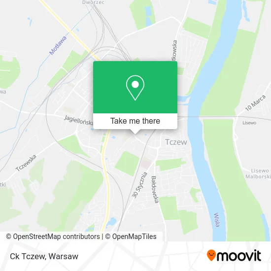 Карта Ck Tczew
