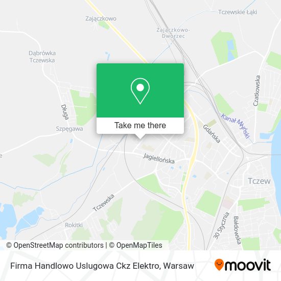 Firma Handlowo Uslugowa Ckz Elektro map