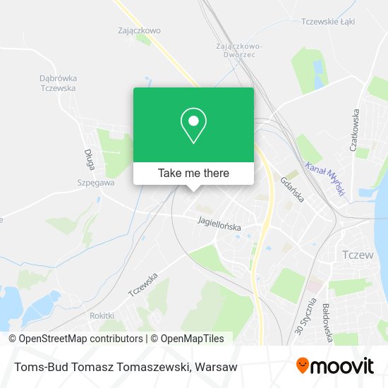 Toms-Bud Tomasz Tomaszewski map