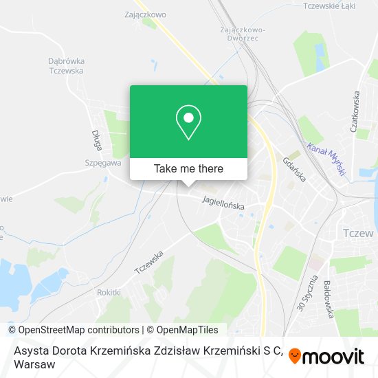 Asysta Dorota Krzemińska Zdzisław Krzemiński S C map