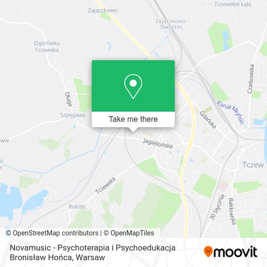 Novamusic - Psychoterapia i Psychoedukacja Bronisław Hońca map