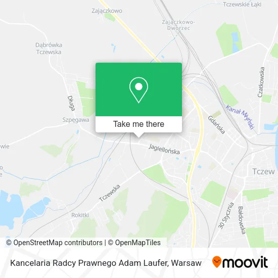 Карта Kancelaria Radcy Prawnego Adam Laufer