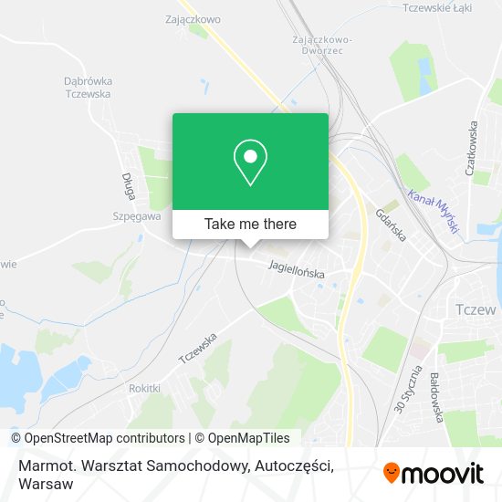 Marmot. Warsztat Samochodowy, Autoczęści map