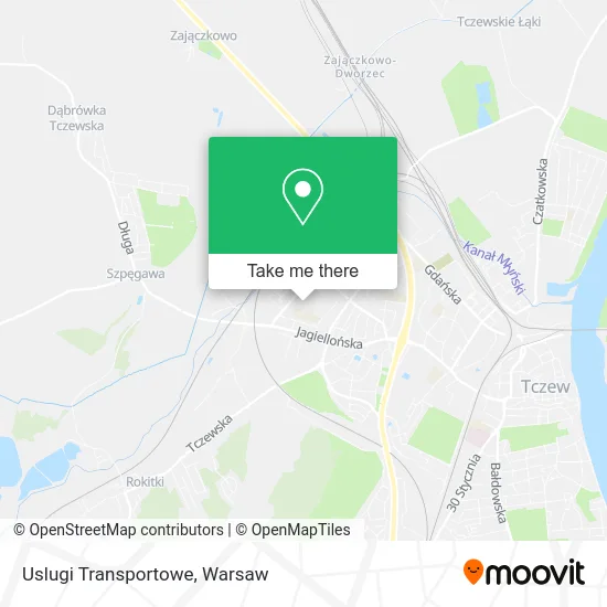 Карта Uslugi Transportowe