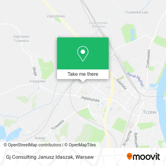 Gj Consulting Janusz Idaszak map