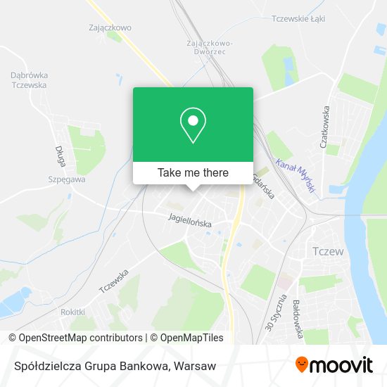 Spółdzielcza Grupa Bankowa map