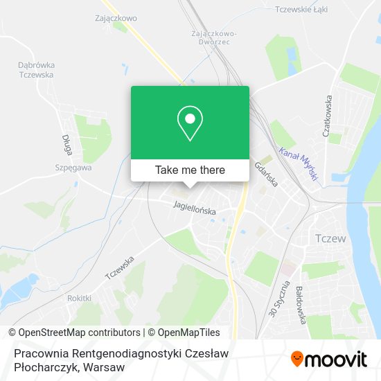 Pracownia Rentgenodiagnostyki Czesław Płocharczyk map