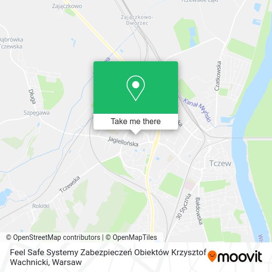 Feel Safe Systemy Zabezpieczeń Obiektów Krzysztof Wachnicki map