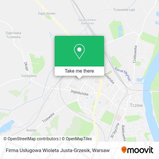 Firma Usługowa Wioleta Justa-Grzesik map