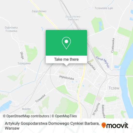 Artykuły Gospodarstwa Domowego Cynkiel Barbara map