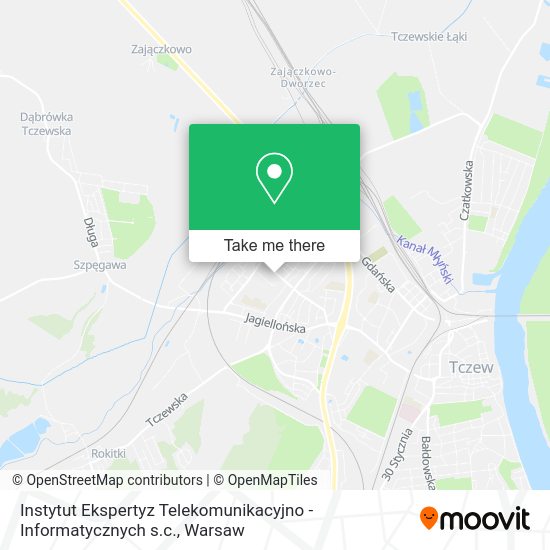 Карта Instytut Ekspertyz Telekomunikacyjno - Informatycznych s.c.
