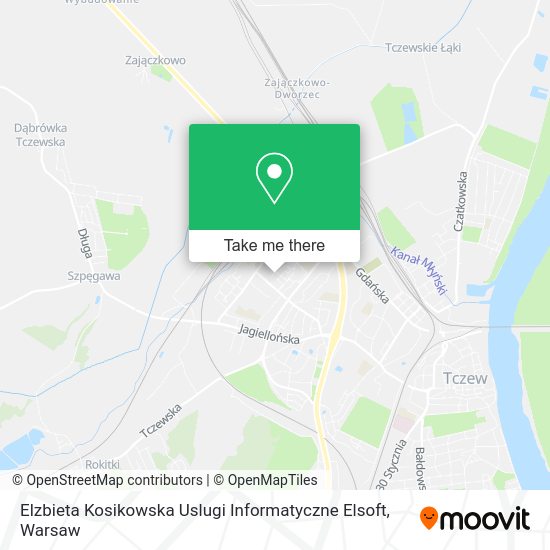 Elzbieta Kosikowska Uslugi Informatyczne Elsoft map