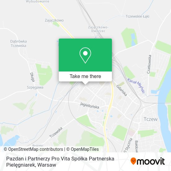 Pazdan i Partnerzy Pro Vita Spółka Partnerska Pielęgniarek map