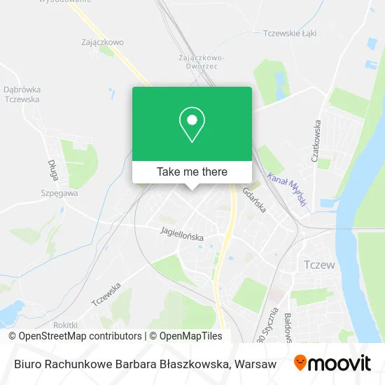 Карта Biuro Rachunkowe Barbara Błaszkowska