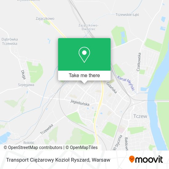 Transport Ciężarowy Kozioł Ryszard map