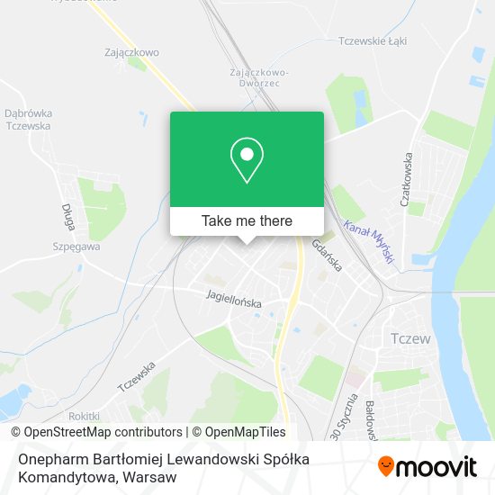 Onepharm Bartłomiej Lewandowski Spółka Komandytowa map