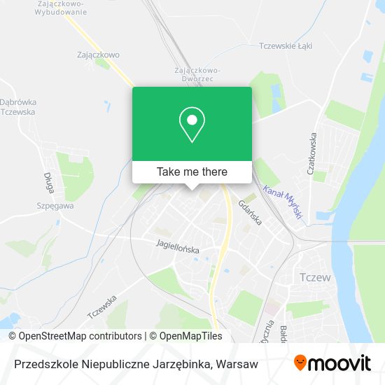 Przedszkole Niepubliczne Jarzębinka map